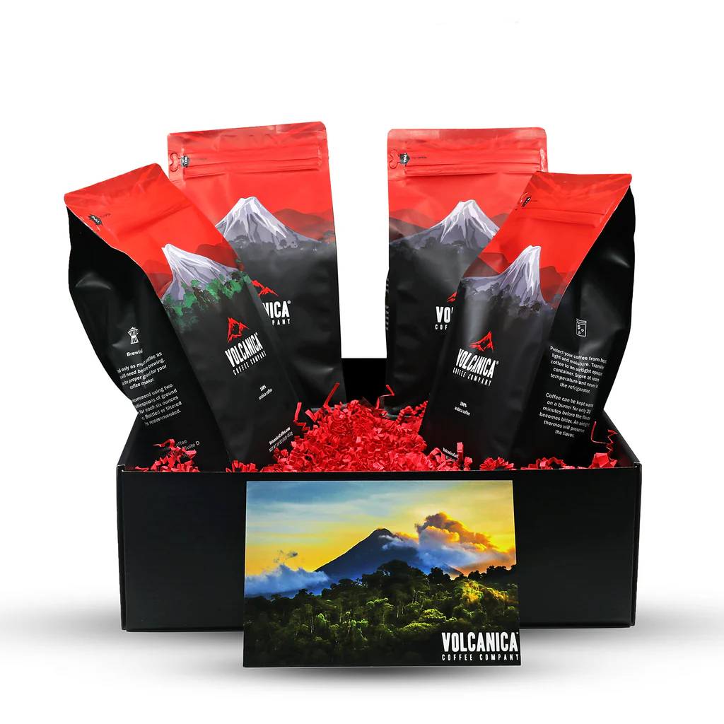 Organic Coffee Gift Box – 4 USDA Certified Coffees